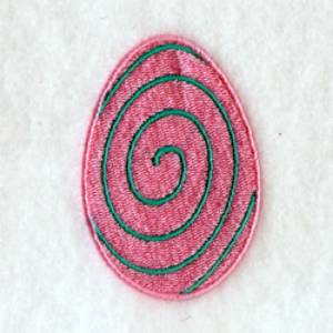 Picture of Funky Easter Egg #7 Machine Embroidery Design