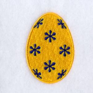 Picture of Funky Easter Egg #8 Machine Embroidery Design