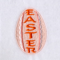 Funky Easter Egg # 10 Machine Embroidery Design