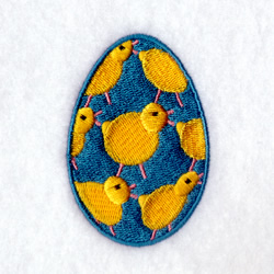 Funky Easter Egg # 5 Machine Embroidery Design