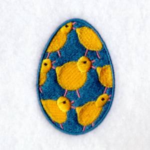 Picture of Funky Easter Egg # 5 Machine Embroidery Design