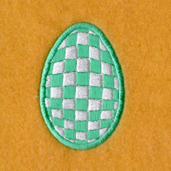 Funky Easter Egg # 1 Machine Embroidery Design