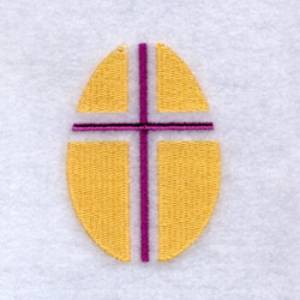 Picture of Funky Easter Egg # 2 Machine Embroidery Design