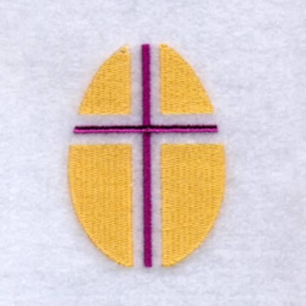 Picture of Funky Easter Egg # 2 Machine Embroidery Design