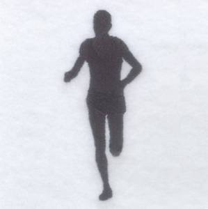 Picture of Runner Silhouette Machine Embroidery Design