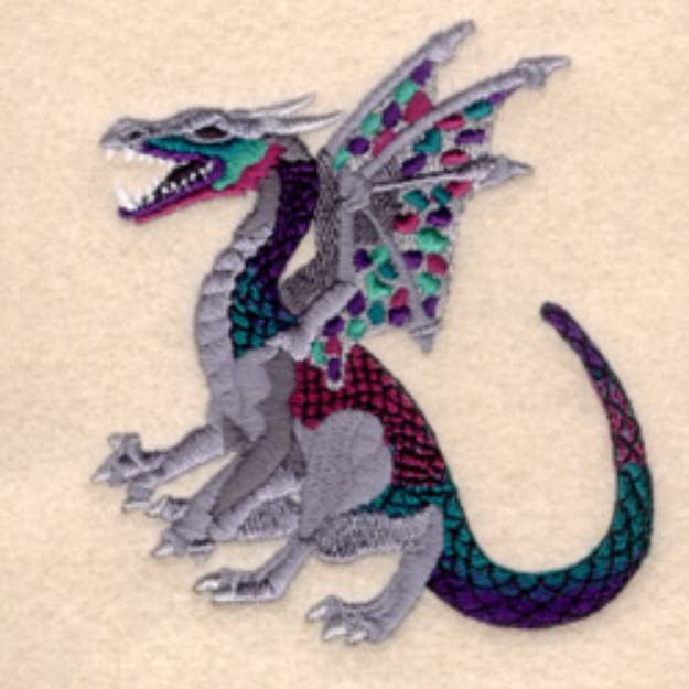 Picture of Jewel Dragon Small Machine Embroidery Design