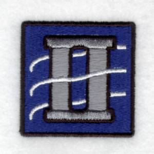 Picture of Gemini Symbol Machine Embroidery Design