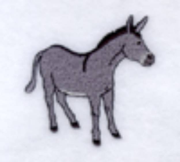 Picture of Donkey Machine Embroidery Design