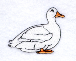 Duck Machine Embroidery Design