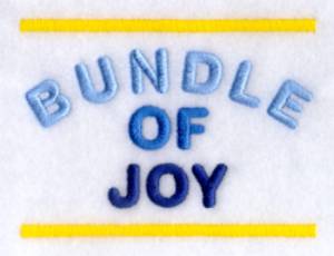 Picture of Bundle of Joy Machine Embroidery Design