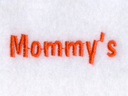 Mommys Machine Embroidery Design
