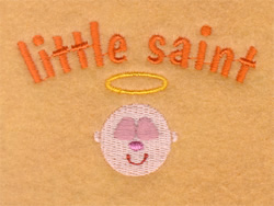Little Saint Machine Embroidery Design