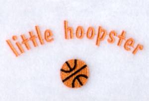 Picture of Little Hoopster Machine Embroidery Design