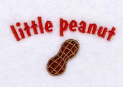 Little Peanut Machine Embroidery Design