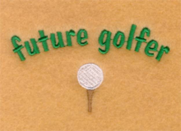 Picture of Future Golfer Machine Embroidery Design