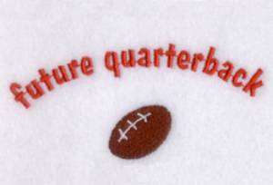 Picture of Future Quarterback Machine Embroidery Design