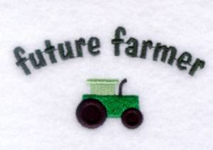 Picture of Future Farmer Machine Embroidery Design