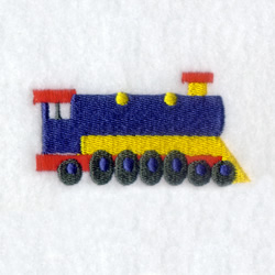 Train Locomotive Machine Embroidery Design