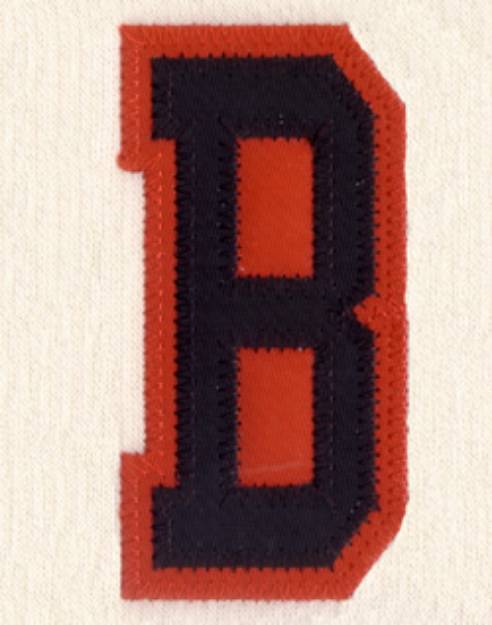 Picture of B - 2 Color Applique Machine Embroidery Design