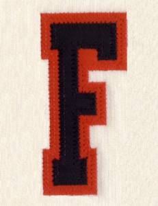 Picture of F - 2 Color Applique Machine Embroidery Design