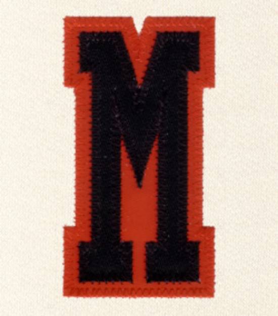 Picture of M - 2 Color Applique Machine Embroidery Design