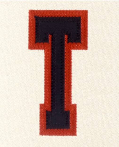 Picture of T - 2 Color Applique Machine Embroidery Design