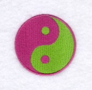 Picture of Groovy Ying Yang Machine Embroidery Design