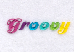 Groovy Machine Embroidery Design
