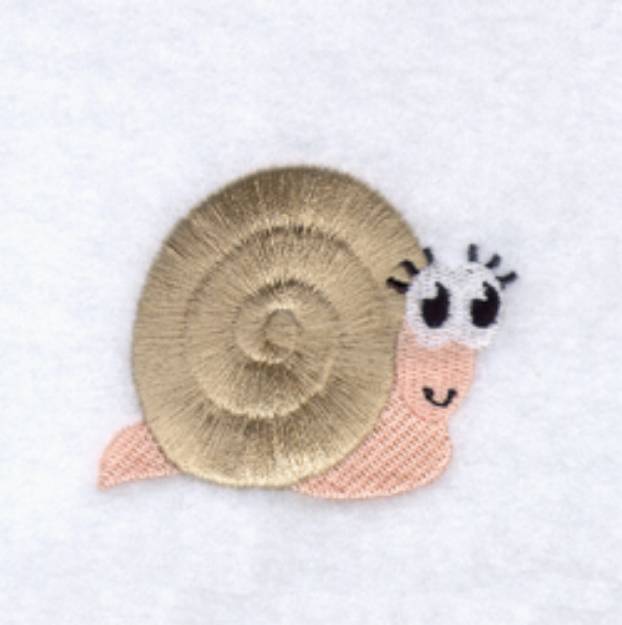 Picture of Buggy Snail Machine Embroidery Design