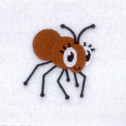 Cartoon Ant Machine Embroidery Design