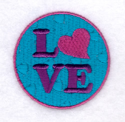 Groovy Love Machine Embroidery Design