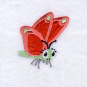 Picture of Buggy Butterfly Machine Embroidery Design