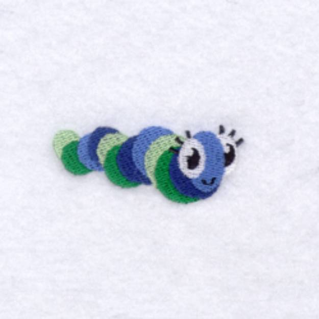Picture of Buggy Caterpillar Machine Embroidery Design