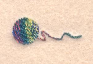 Picture of Ball of Yarn Machine Embroidery Design