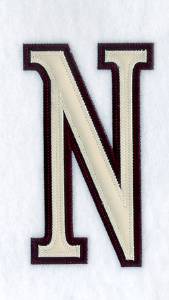 Picture of Nu 2c Greek Applique 6" H Machine Embroidery Design