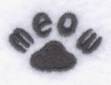 Picture of Meow Paw Machine Embroidery Design