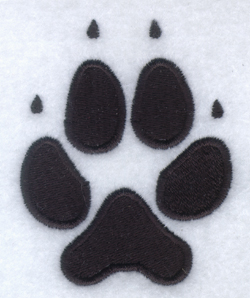 Dog Paw - Large Machine Embroidery Design
