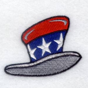 Picture of Patriotic Hat Machine Embroidery Design