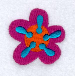Picture of Funky Flower   Machine Embroidery Design