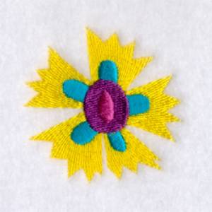 Picture of Funky Flower   Machine Embroidery Design