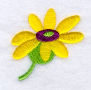 Picture of Funky Daisy Machine Embroidery Design