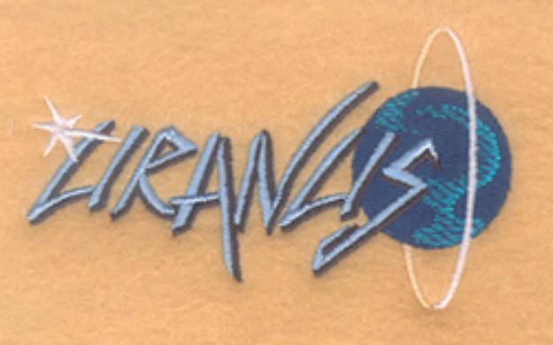 Picture of Graffiti Uranus Machine Embroidery Design