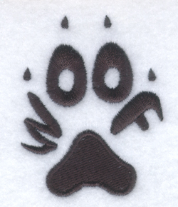 Woof Paw - Large Machine Embroidery Design