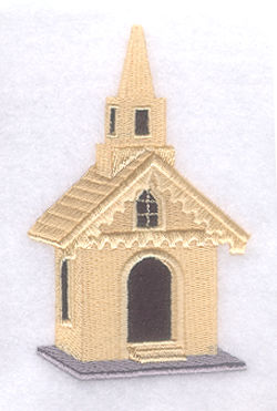 Church Birdhouse Machine Embroidery Design