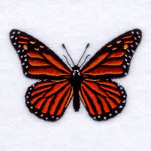 Picture of Monarch Butterfly Machine Embroidery Design