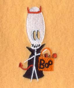 Picture of SkeleTreat Machine Embroidery Design