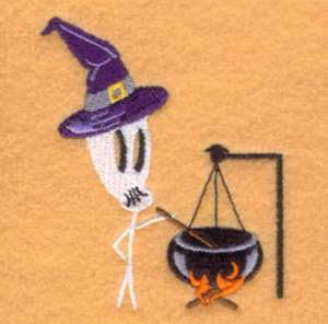 Picture of SkeleWitch Machine Embroidery Design