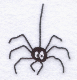 Dangling Spider Machine Embroidery Design