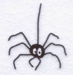 Picture of Dangling Spider Machine Embroidery Design