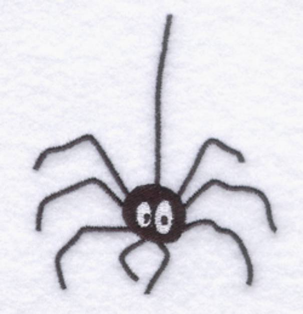 Picture of Dangling Spider Machine Embroidery Design